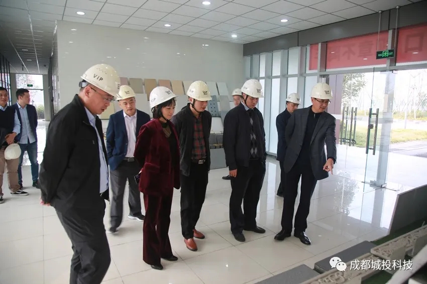绵阳市安州区领导莅临科技公司调研考察
